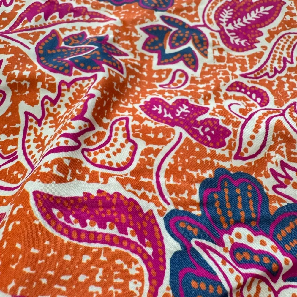 NWT- CLEOBELLA Colorful Paisley Maude Puff Sleeve Swim Top